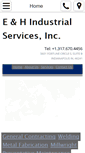 Mobile Screenshot of eh-industrialservices.com